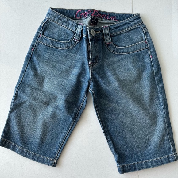 Gap Kids Denin jeans shorts girls size 12 regular - Picture 4 of 7